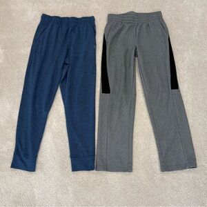 Tek Gear, Xersion Boys Athletic Pull On Pants Set Size M 10/12 Blue Gray
